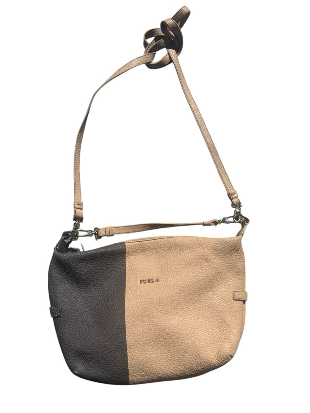 Furla Pebbled Leather Crossbody